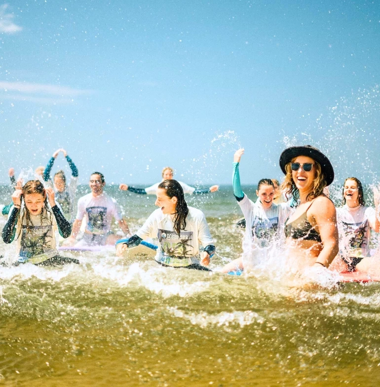 Klassenfahrt Surfen Frankreich