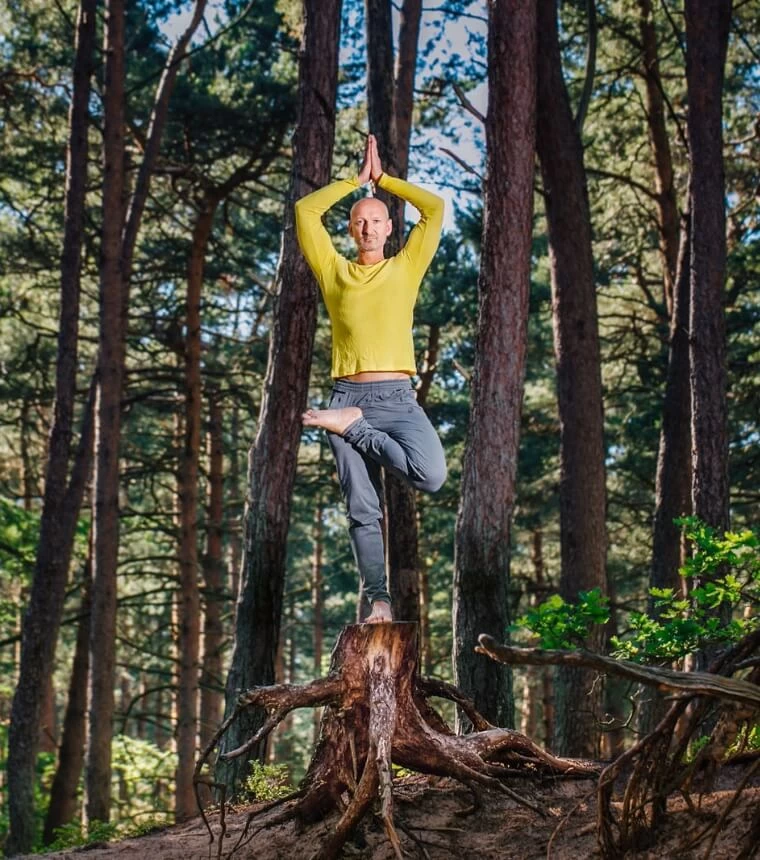 Yoga & Wandern in der Natur